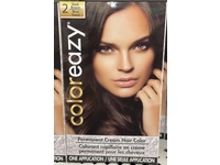 ColorEazy Permanent Cream Hair Color, 2 Dark Brown, 1 Application - thumbnail 2