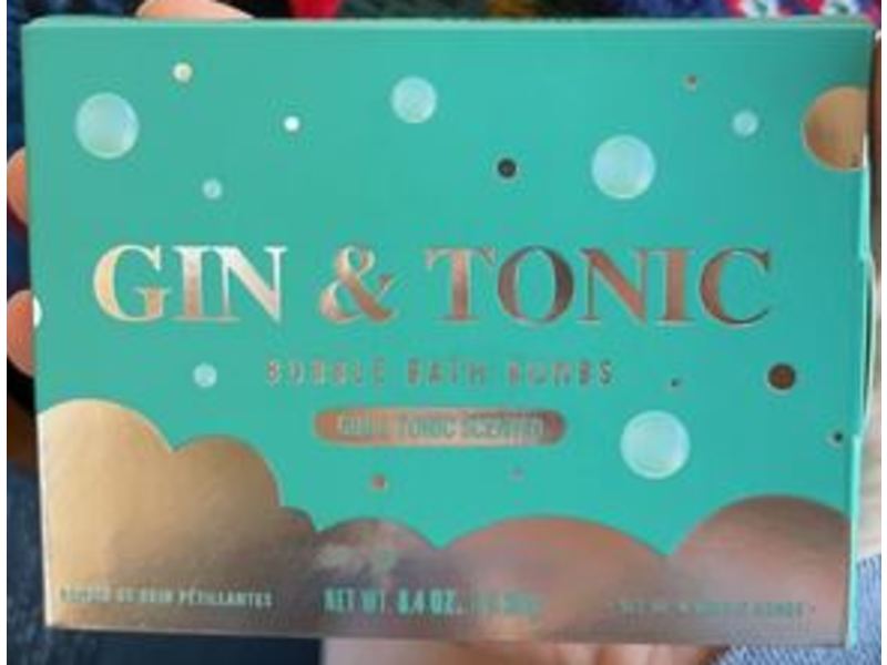 Gift Republic Gin & Tonic Bubble & Bath Bombs, 30 g