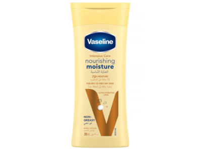 Vaseline Intensive Care Nourishing Moisture Body Lotion, 400 mL
