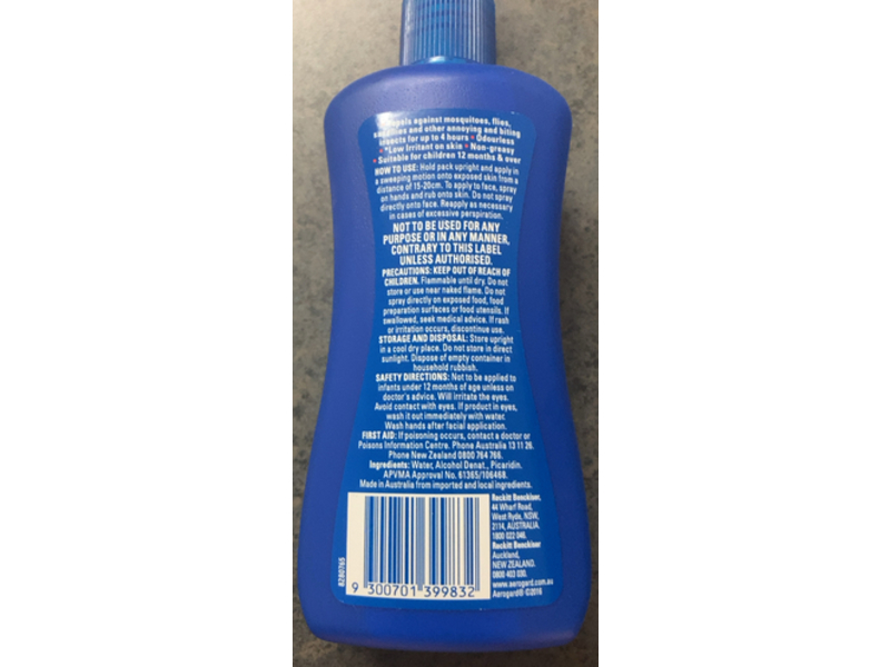 Aerogard Odourless Protection Insect Repellent Spray, 250 mL