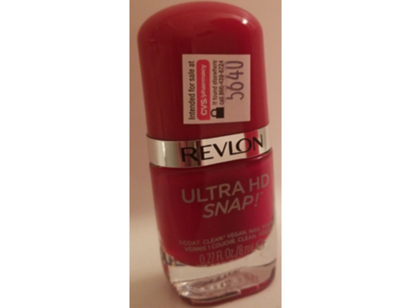 Revlon Ultra Hd Snap Nail Polish, Berry Blissed, 0.27 fl oz/8 mL