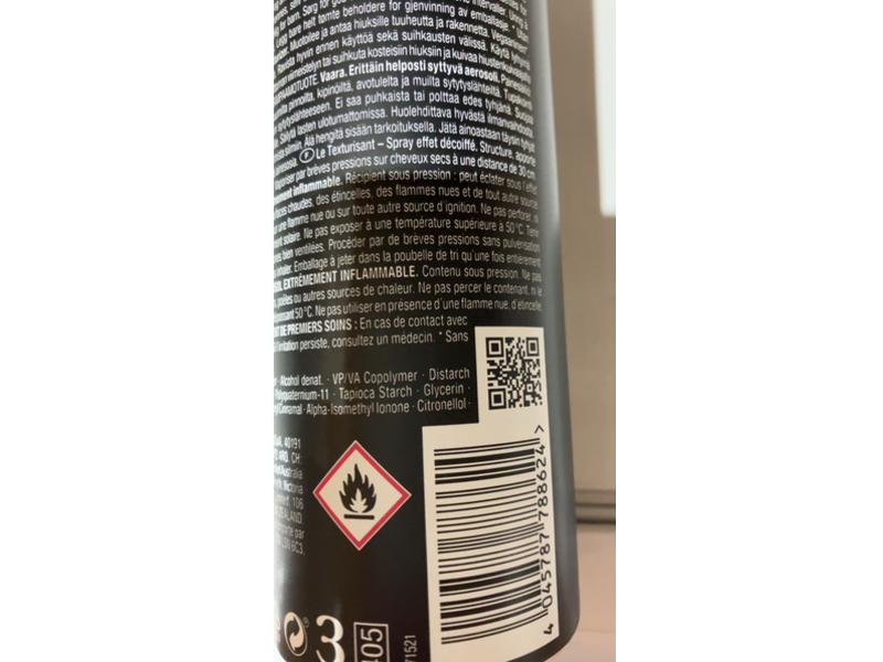 Schwarzkopf Session Label The Texturizer Spray, 17.6 oz/300 mL