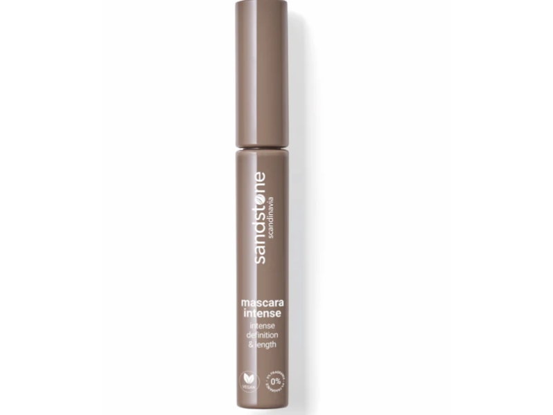 Sandstone Scandinavia Mascara Intense, Brown, 0.3 fl oz/9 mL