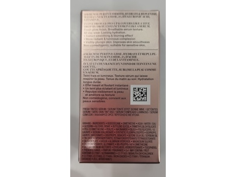 Lancome Idole Skin 3 Serum Supertint Fresh Glow Tinted Serum, 20N, 1 fl oz/30 mL