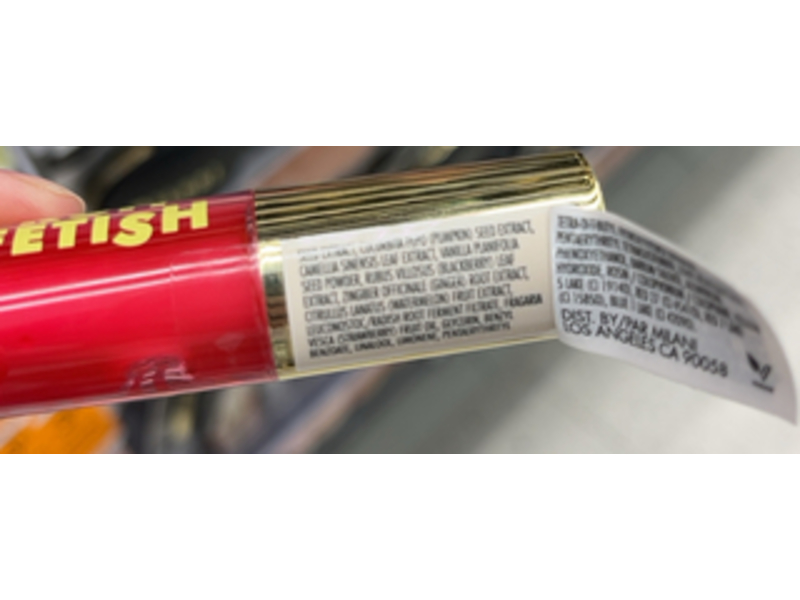 Milani Fruit Fetish Lip Oils, 120 Strawberry Melon, 0.135 fl oz