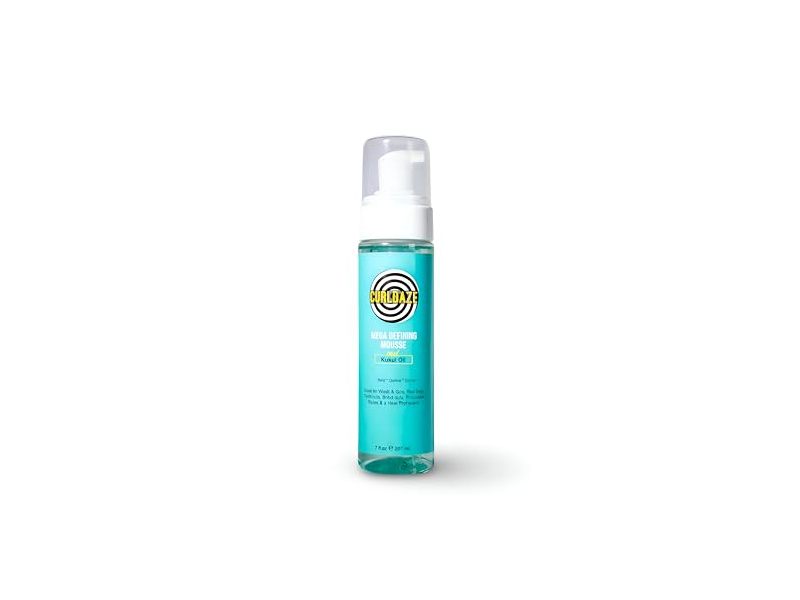 Curldaze Mega Defining Mousse, Kukui Oil, 7 fl oz/207 mL