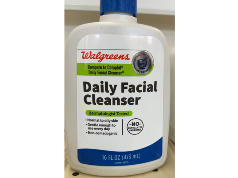 Walgreens Daily Facial Cleanser, 16 fl oz/473 mL