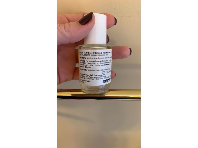 Beauty 360 Pure Vitamin E Moisturizing Oil, 1 fl oz