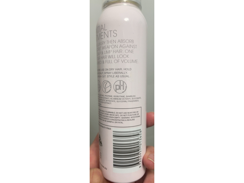 De Lorenzo Et Absorb Dry Shampoo, Organic Rosehip & Bamboo Extract, 3.52 oz/100 g