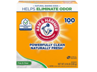 Arm & Hammer Powerfully Clean Powder Laundry Detergent, Free & Clear, 100 Loads, 2.80 kg - thumbnail 1