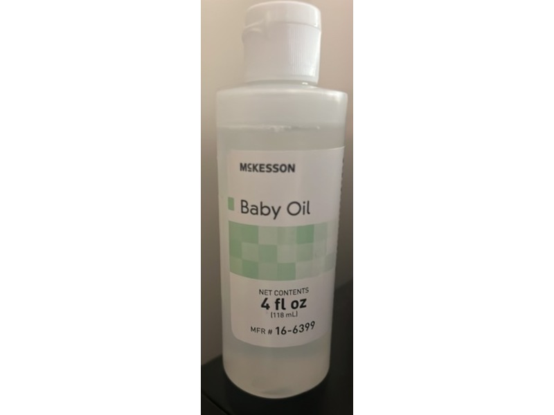 Mckesson Baby Oil, 4 fl oz/118 mL