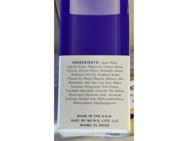 No b.s. Retinol Night Cream, 1 fl oz/30 mL