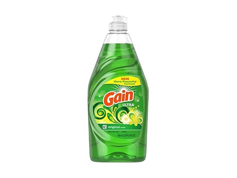 Gain Ultra Dishwashing Liquid, Original, 21.6 fl oz/636 mL Ingredients ...