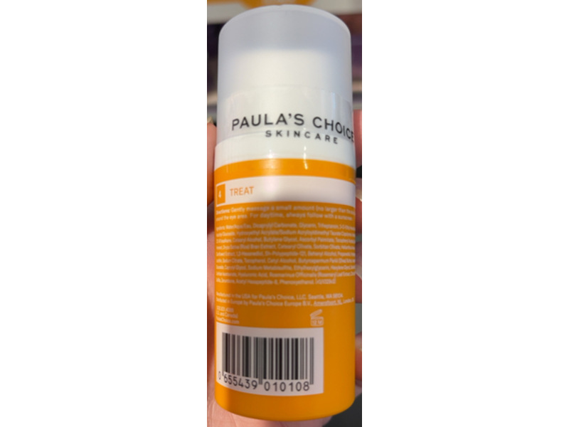 Paula's Choice C5 Super Boost Eye Cream, 5% Vitamin C + Hyaluronic Acid + Polypeptide, 0.5 fl oz/15 mL