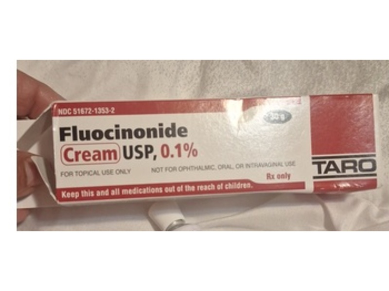 Fluocinonide Cream 0.1%, 30 g, Taro (Rx)