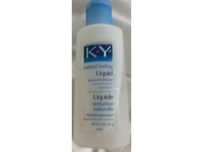 KY Liquid Natural Feeling Liquid, 5 fl oz/133 mL