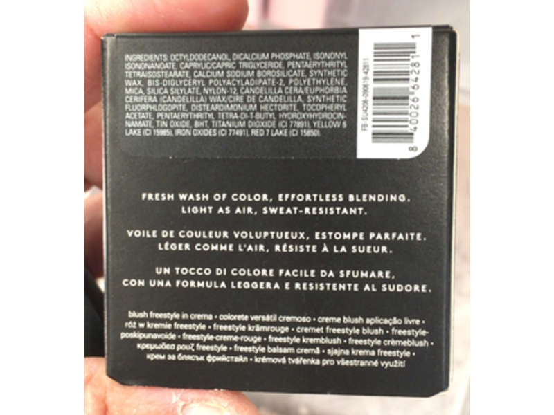 Fenty Beauty Cheeks Out Freestyle Cream Blush 01 Fuego Flush, 0.10 oz/3 g