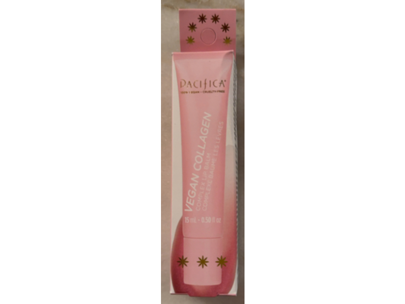 Pacifica Complex Lip Balm, Vegan Collagen, 0.50 fl oz/15 mL