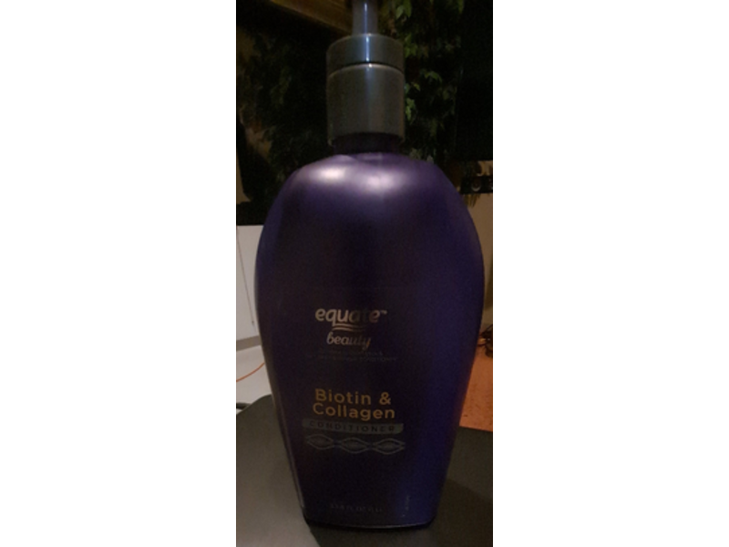 Equate Beauty Biotin & Collagen Conditioner, 33.8 fl oz/1 L