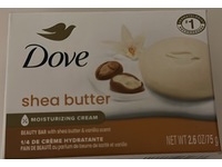 Dove Moisturizing Cream Beauty Bar, Shea Butter & Vanilla Scent, 2.6 fl oz/75 g, Pack Of 4 - thumbnail 2