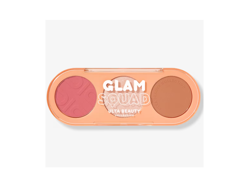 Ulta Beauty Glam Squad Face Palette, Light Glow, 0.12 oz/3.6 g