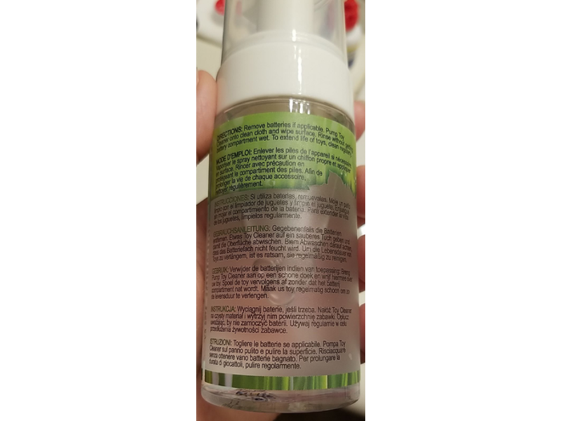 Intimate Earth Green Foaming Toy Cleaner, Tea Tree Oil, 3.4 oz/100 ml