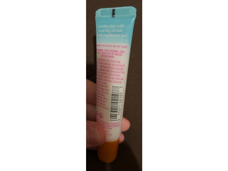 Tree Hut Sugar Lips Candy Cane Lip Butter, Shea Butter, 0.52 oz/15 g