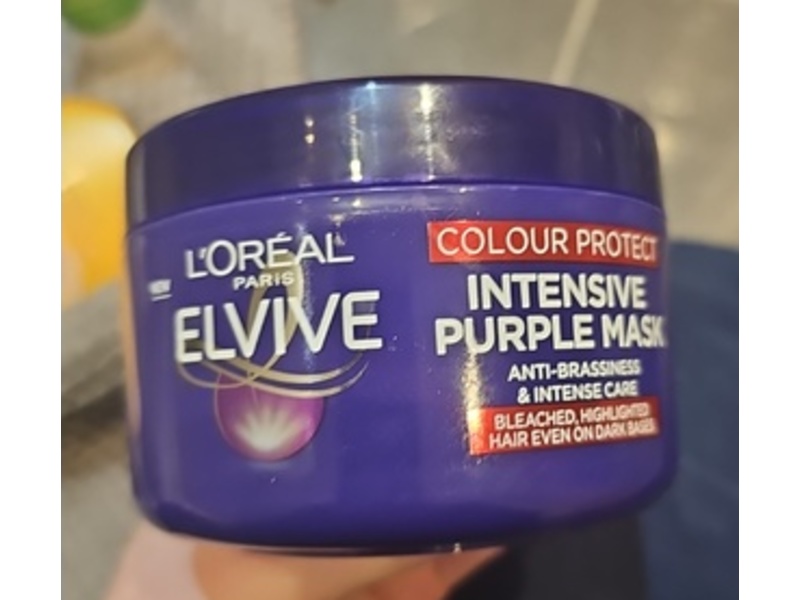 L'Oreal Paris Elvive Colour Protect Intense Purple Mask, 250 mL