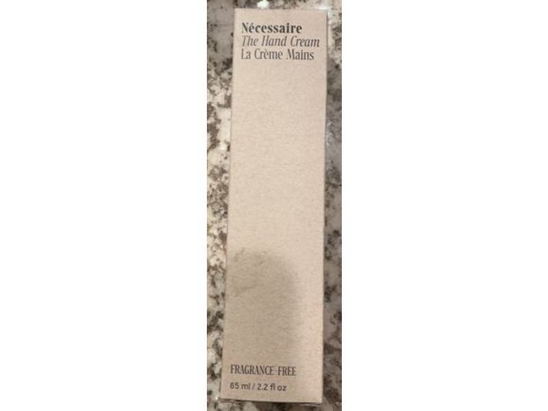 Necessaire's The Hand Cream, Fragrance Free, 2.2 fl oz/65 mL