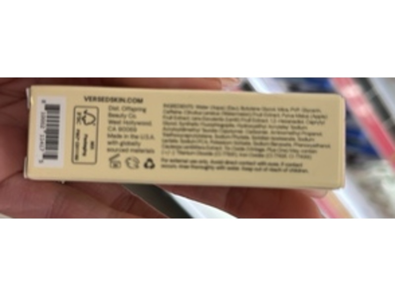 Versed Stay Liquid Eyeshadow, Poetic, 0.15 fl oz/4.5 mL