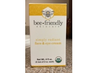 Bee Friendly Simply Radiant Face & Eye Cream, 4 fl oz, Pack Of 2 - thumbnail 2