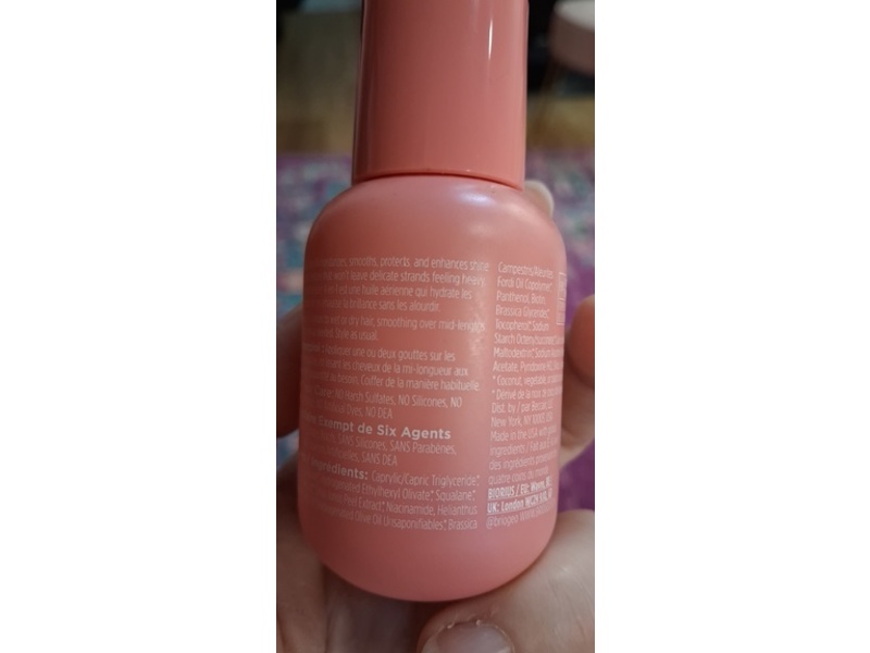 Briogeo Style + Treat 4-In-1 Weightless Hair Oil, 1.5 fl oz/45 mL
