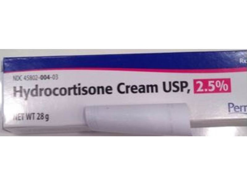 Hydrocortisone Cream USP, 2.5%, 28 g Perrigo (RX)
