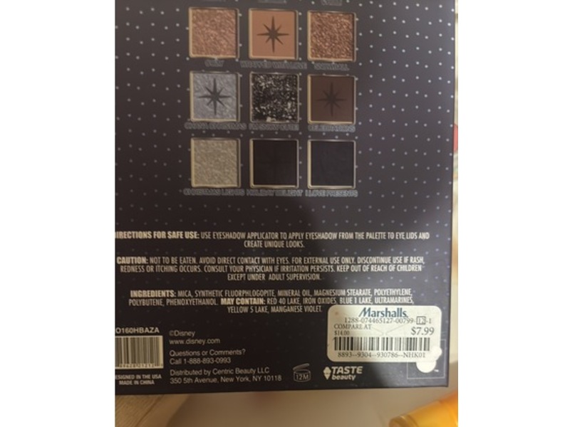 Disney Stitch Eyeshadow Palette, 0.8 fl oz/23 g