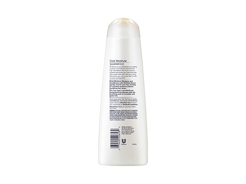 Dove Nutritive Solutions Shampoo Cool Moisture 12 oz