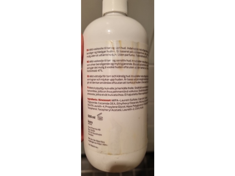 Decubal Daily Shower And Bath Oil, 500 mL