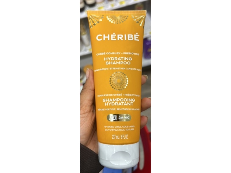 Cheribe Hydrating Shampoo, 2A-4C, 8 fl oz/237 mL