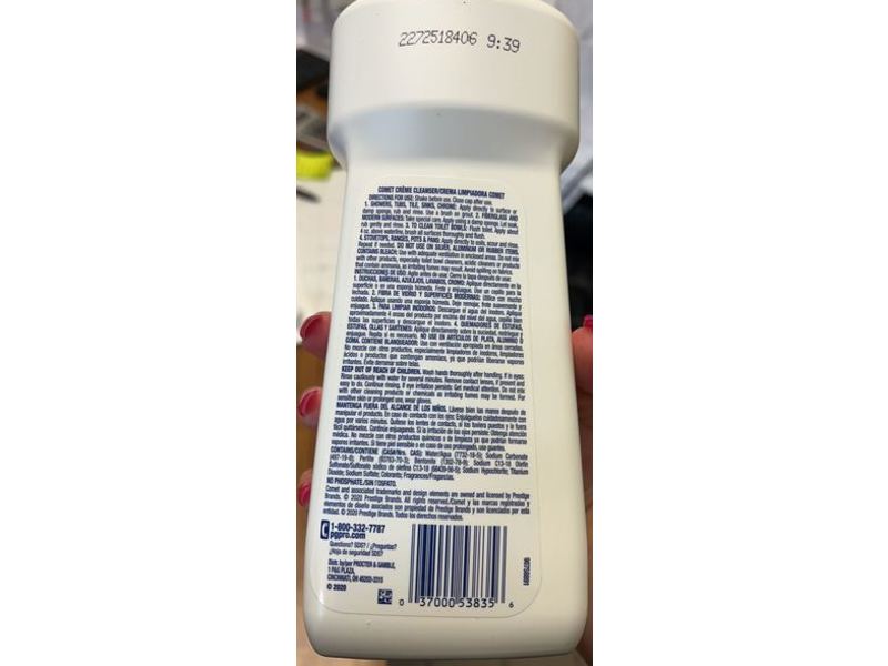 Comet Creme Deodorizing Cleanser, 32 oz/908 g