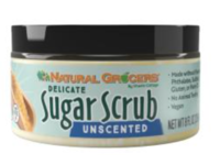 Natural Grocers Delicate Sugar Scrub, Unscented, 8 fl oz - Image 2