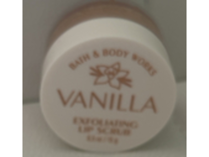 Bath & Body Works Exfoliating Lip Scrub, Vanilla, 0.5 oz/15 g