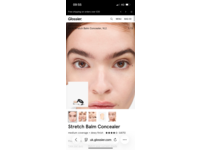 Glossier Stretch Balm Concealer, Very Light 2, 0.17 fl oz/4.8 g - thumbnail 2