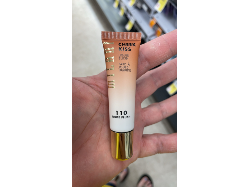 Milani Cheek Kiss Liquid Blush, 110 Nude Flush, 0.37 fl oz/10.8 mL
