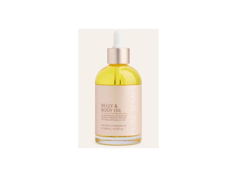 Pure Mama Belly & Body Oil, 4.9 fl oz/145 mL