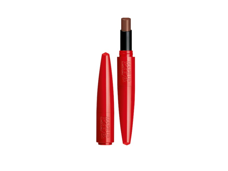 Make Up For Ever Rouge Artist Ever Satin & Matte Lipstick, 608 Limitless Brown, 0.09 oz/2.8 g