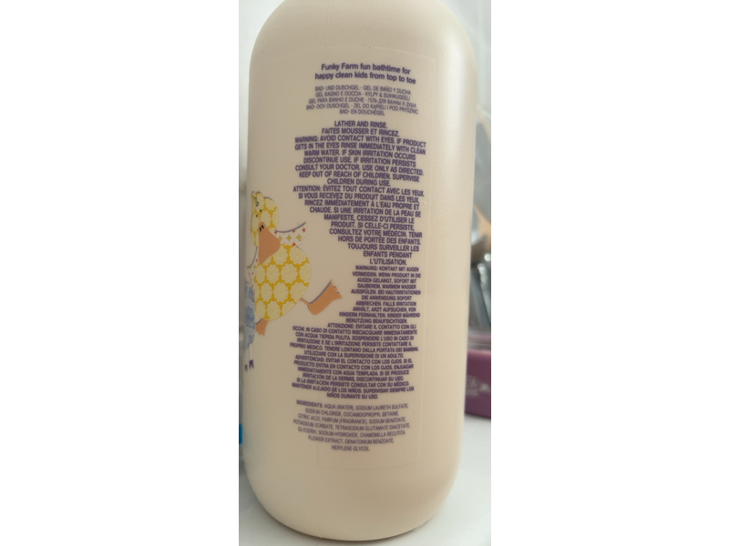 Baylis & Harding Funky Farm Bath & Shower Gel, 33.8 fl oz/1 L