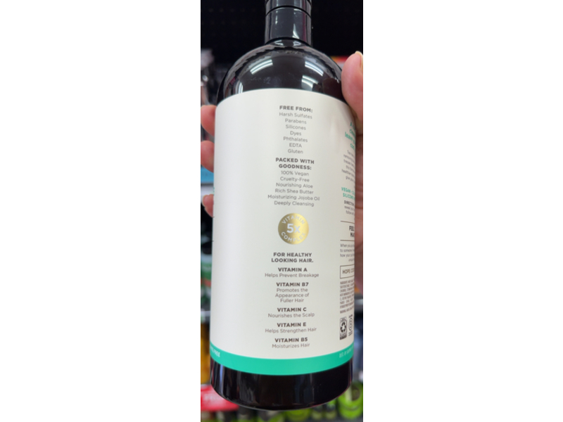 Soapbox Clean & Purify Shampoo, Tea Tree, 33.8 fl oz/1 L