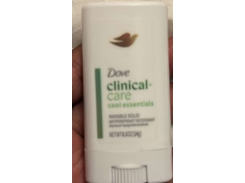 Dove Clinical Care Antiperspirant Deodorant, Cool Essentials, 0.5 fl oz/14 g