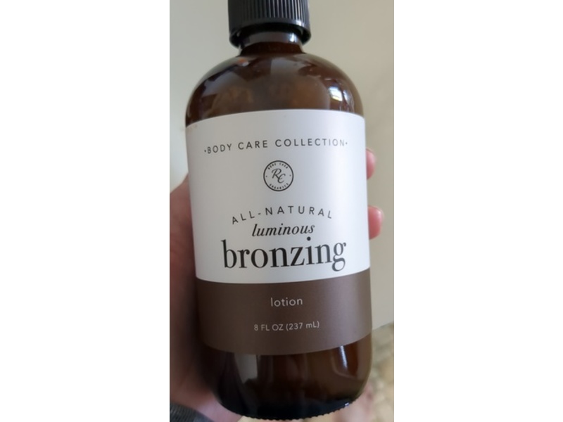 Rowe Casa Body Care Collection All Natural Luminous Bronzing Lotion, 8 fl oz/237 mL