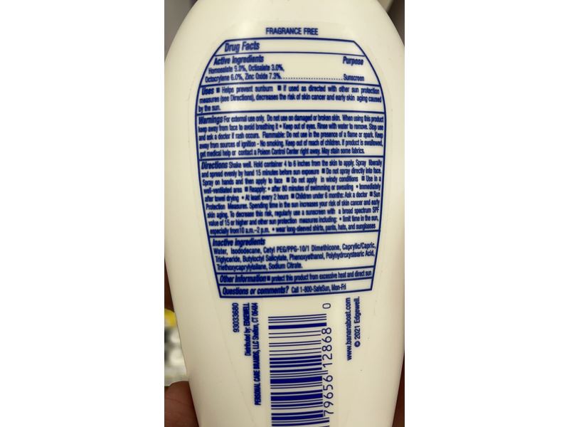 Banana Boat Baby Mineral Enriched Sunscreen Lotion Spray, SPF 50+, 5 fl oz/147 mL