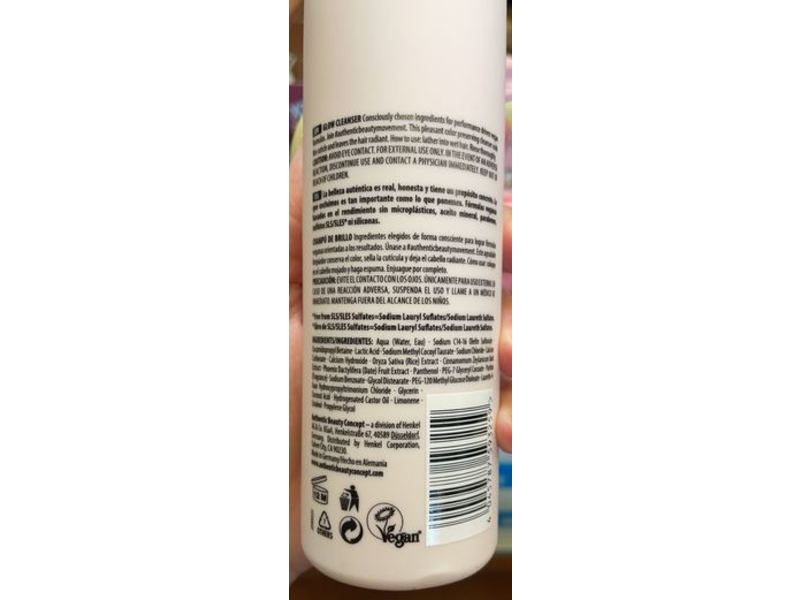 Authentic Beauty Concept Glow Cleanser, 10.1 fl oz/300 mL